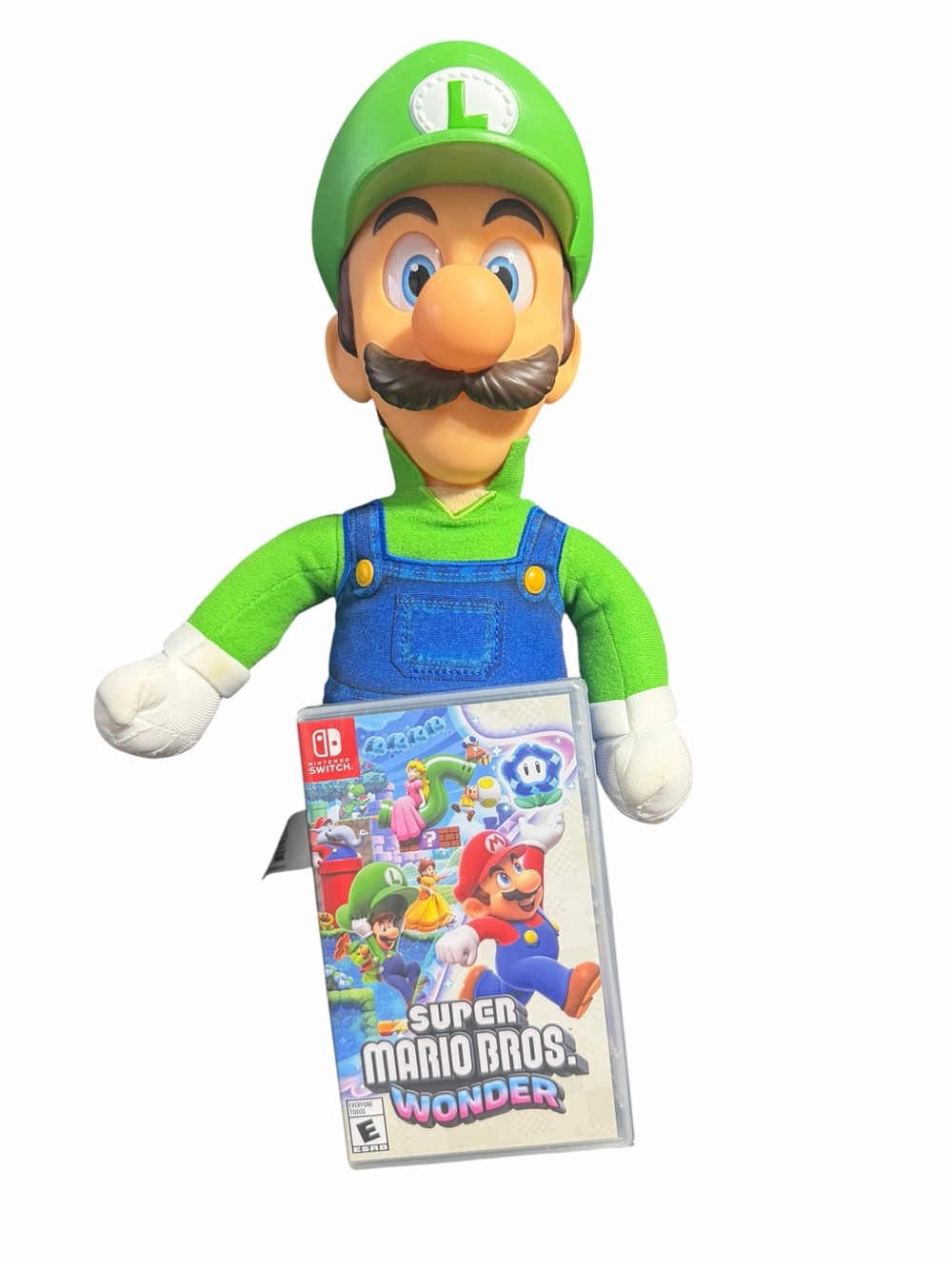 Super Mario Bros. Wonder for NINTENDO SWITCH & LUIGI S/M Galaxy Movie Plush